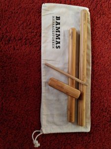 Bamboe massage set Detail 4